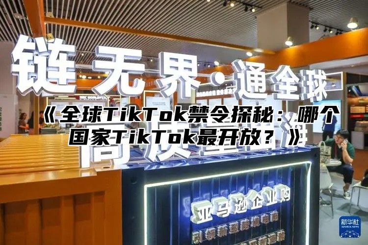 全球TikTok禁令探秘：哪个国家TikTok最开放？