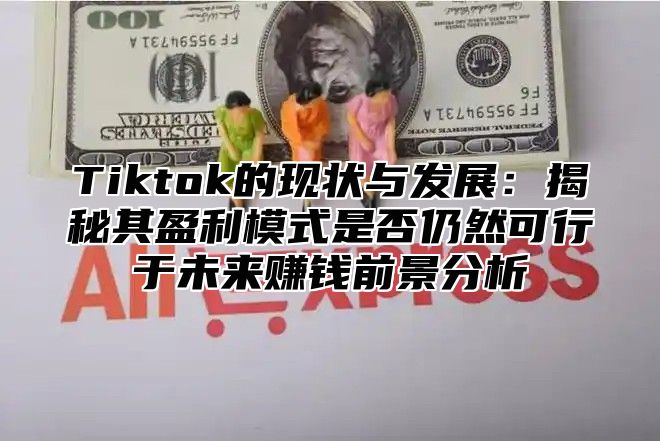 Tiktok的现状与发展：揭秘其盈利模式是否仍然可行于未来赚钱前景分析