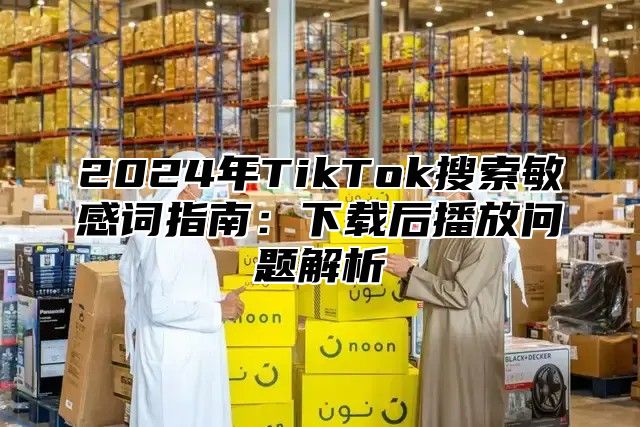 2025年TikTok搜索敏感词指南：下载后播放问题解析