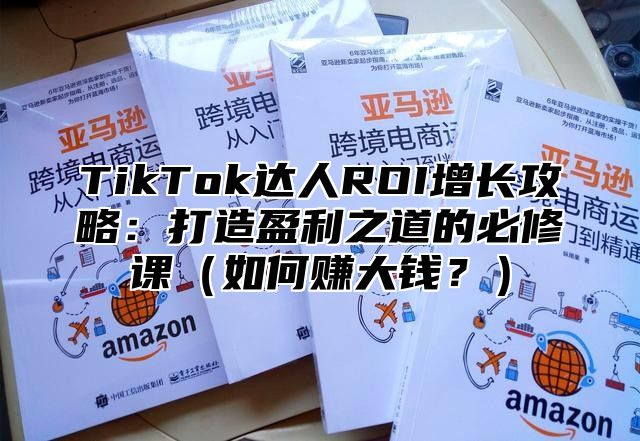 TikTok达人ROI增长攻略：打造盈利之道的必修课如何赚大钱？