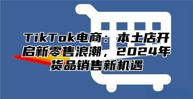 TikTok电商：本土店开启新零售浪潮，2025年货品销售新机遇
