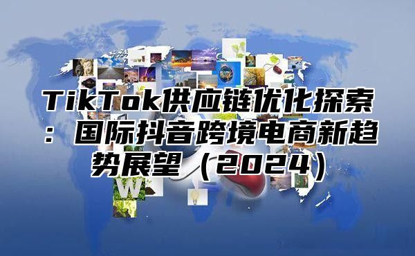 TikTok供应链优化探索：国际抖音跨境电商新趋势展望2025