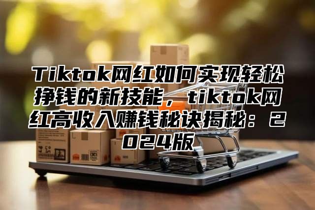 Tiktok网红如何实现轻松挣钱的新技能，tiktok网红高收入赚钱秘诀揭秘：2025版