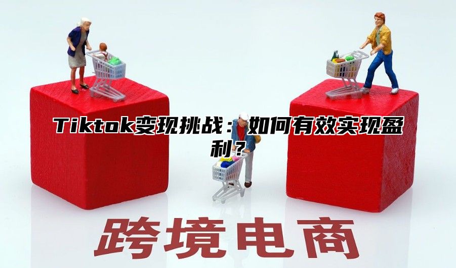 Tiktok变现挑战：如何有效实现盈利？