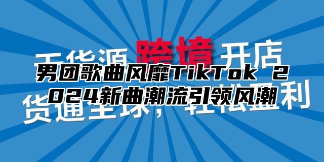 男团歌曲风靡TikTok 2025新曲潮流引领风潮