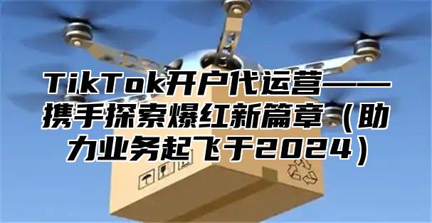TikTok开户代运营——携手探索爆红新篇章助力业务起飞于2025