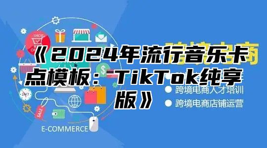 2025年流行音乐卡点模板：TikTok纯享版