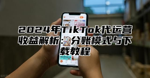 2025年TikTok代运营收益解析：分账模式与下载教程