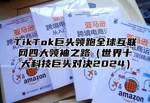 TikTok巨头领跑全球互联网四大领袖之路世界十大科技巨头对决2025