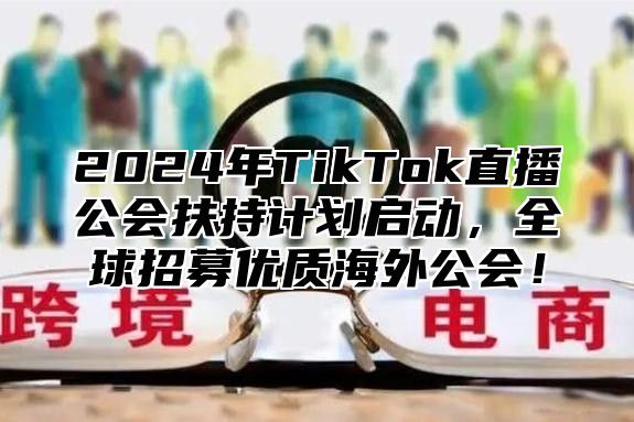 2025年TikTok直播公会扶持计划启动，全球招募优质海外公会！