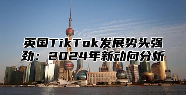 英国TikTok发展势头强劲：2025年新动向分析