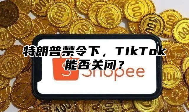 特朗普禁令下，TikTok能否关闭？