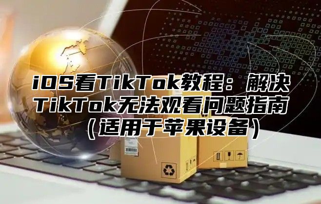 iOS看TikTok教程：解决TikTok无法观看问题指南适用于苹果设备