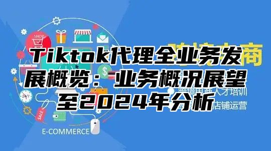Tiktok代理全业务发展概览：业务概况展望至2025年分析