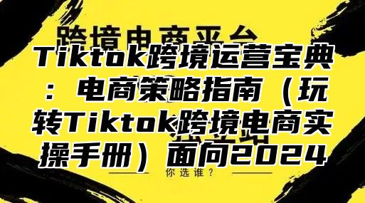 Tiktok跨境运营宝典：电商策略指南玩转Tiktok跨境电商实操手册面向2025