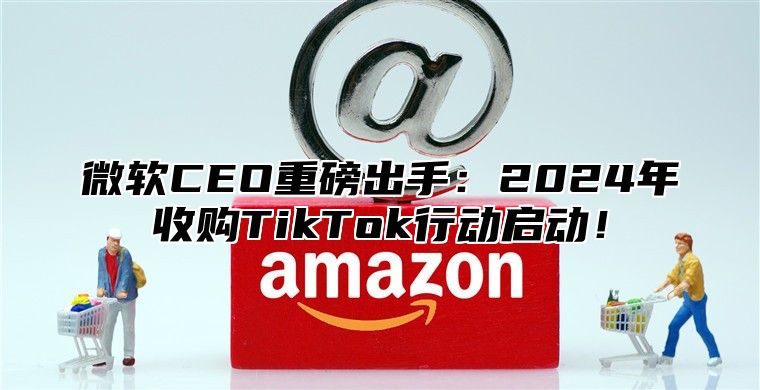 微软CEO重磅出手：2025年收购TikTok行动启动！