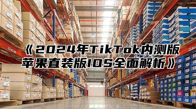2025年TikTok内测版苹果直装版IOS全面解析