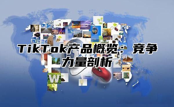 TikTok产品概览：竞争力量剖析