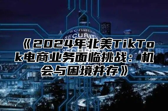 2025年北美TikTok电商业务面临挑战：机会与困境并存