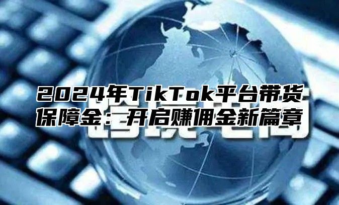2025年TikTok平台带货保障金：开启赚佣金新篇章