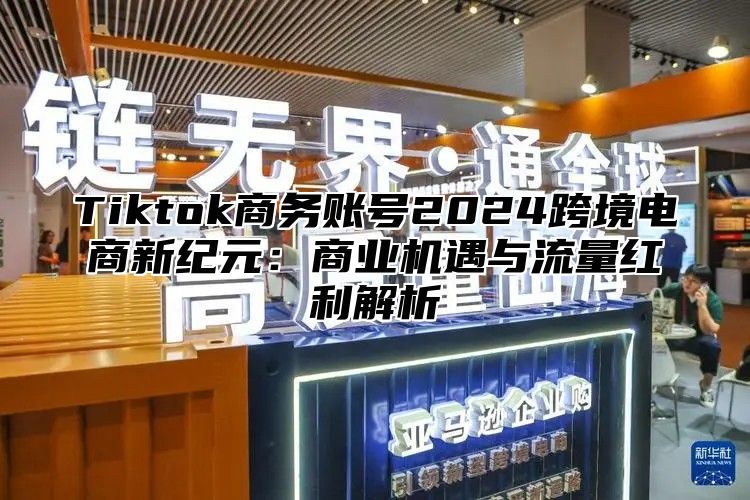 Tiktok商务账号2025跨境电商新纪元：商业机遇与流量红利解析