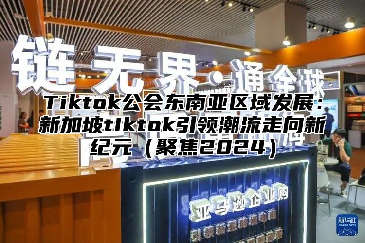 Tiktok公会东南亚区域发展：新加坡tiktok引领潮流走向新纪元聚焦2025