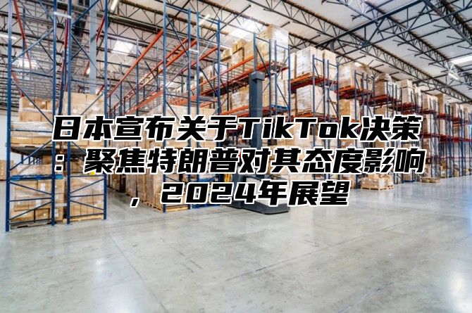 日本宣布关于TikTok决策：聚焦特朗普对其态度影响，2025年展望