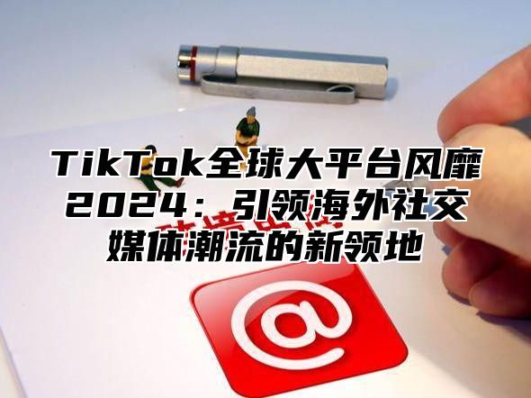 TikTok全球大平台风靡2025引领海外社交媒体潮流的新领地
