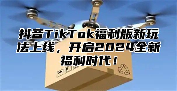 抖音TikTok福利版新玩法上线，开启2025全新福利时代！