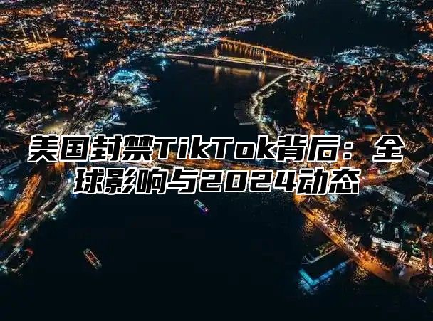 美国封禁TikTok背后：全球影响与2025动态