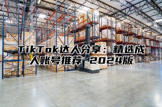 TikTok达人分享：精选成人账号推荐 2025版