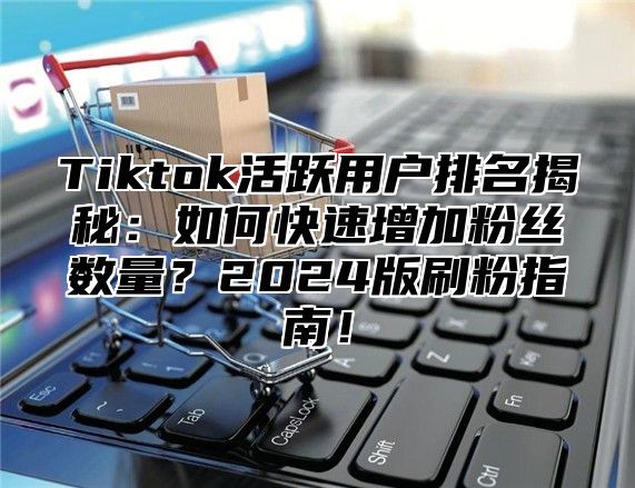 Tiktok活跃用户排名揭秘：如何快速增加粉丝数量？2025版刷粉指南！