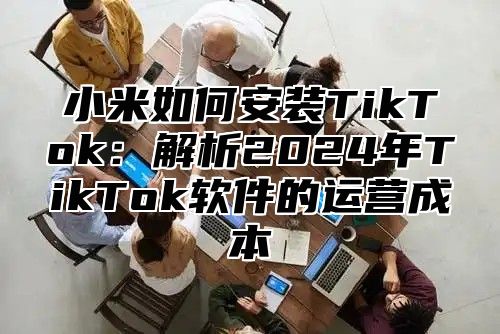 小米如何安装TikTok：解析2025年TikTok软件的运营成本