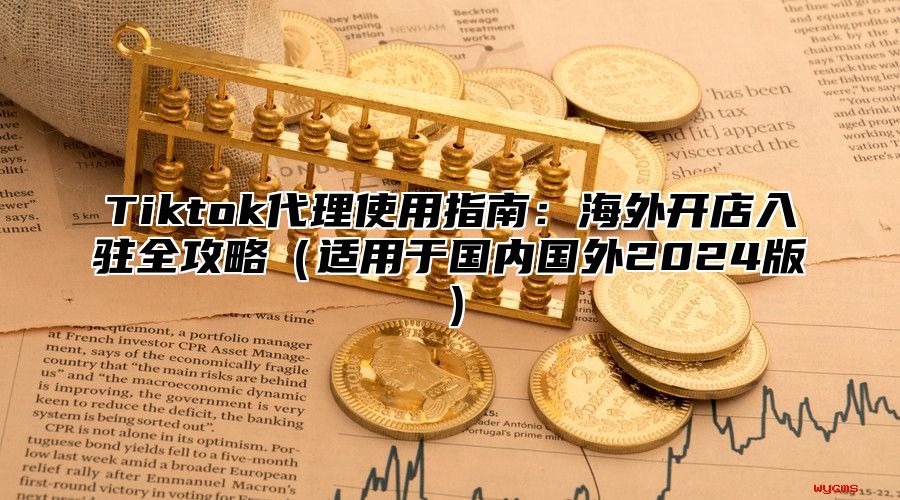 Tiktok代理使用指南：海外开店入驻全攻略适用于国内国外2025版