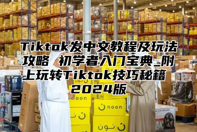 Tiktok发中文教程及玩法攻略 初学者入门宝典_附上玩转Tiktok技巧秘籍 2025版