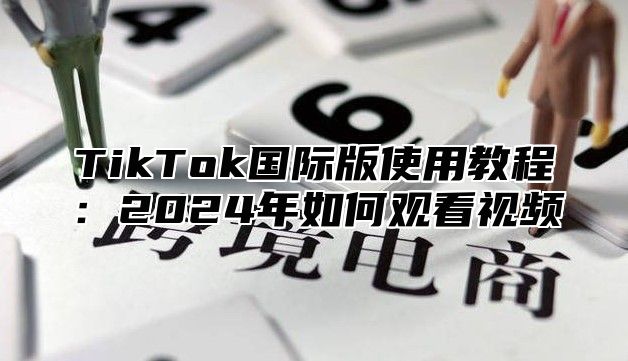 TikTok国际版使用教程：2025年如何观看视频