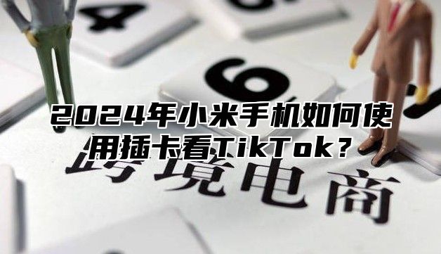 2025年小米手机如何使用插卡看TikTok？