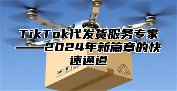 TikTok代发货服务专家——2025年新篇章的快速通道