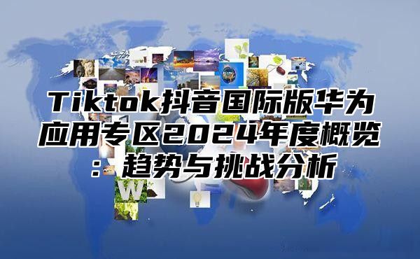 Tiktok抖音国际版华为应用专区2025年度概览：趋势与挑战分析