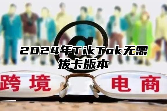 2025年TikTok无需拔卡版本