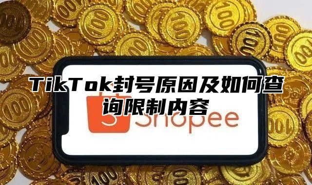 TikTok封号原因及如何查询限制内容