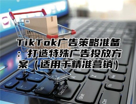 TikTok广告策略准备：打造特殊广告投放方案适用于精准营销