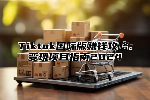Tiktok国际版赚钱攻略：变现项目指南2025