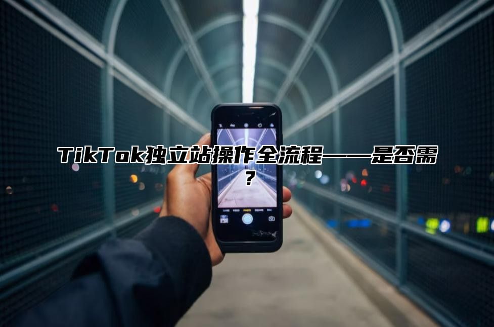 TikTok独立站操作全流程——是否需？