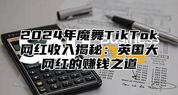 2025年魔舞TikTok网红收入揭秘：英国大网红的赚钱之道