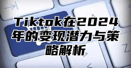 Tiktok在2025年的变现潜力与策略解析
