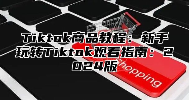 Tiktok商品教程：新手玩转Tiktok观看指南：2025版