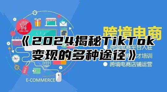 2025揭秘TikTok变现的多种途径
