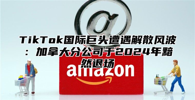 TikTok国际巨头遭遇解散风波：加拿大分公司于2025年黯然退场
