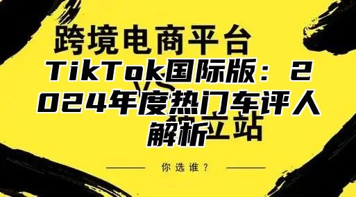 TikTok国际版：2025年度热门车评人解析